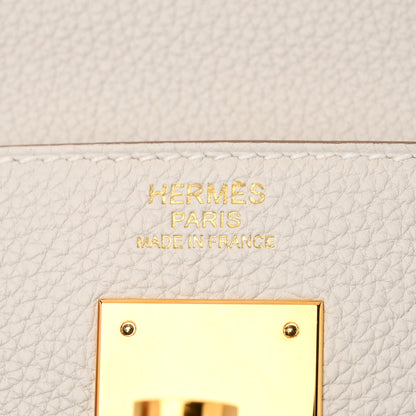 Hermes Togo Kelly Retourne 32 Gris Pale 6 of 11