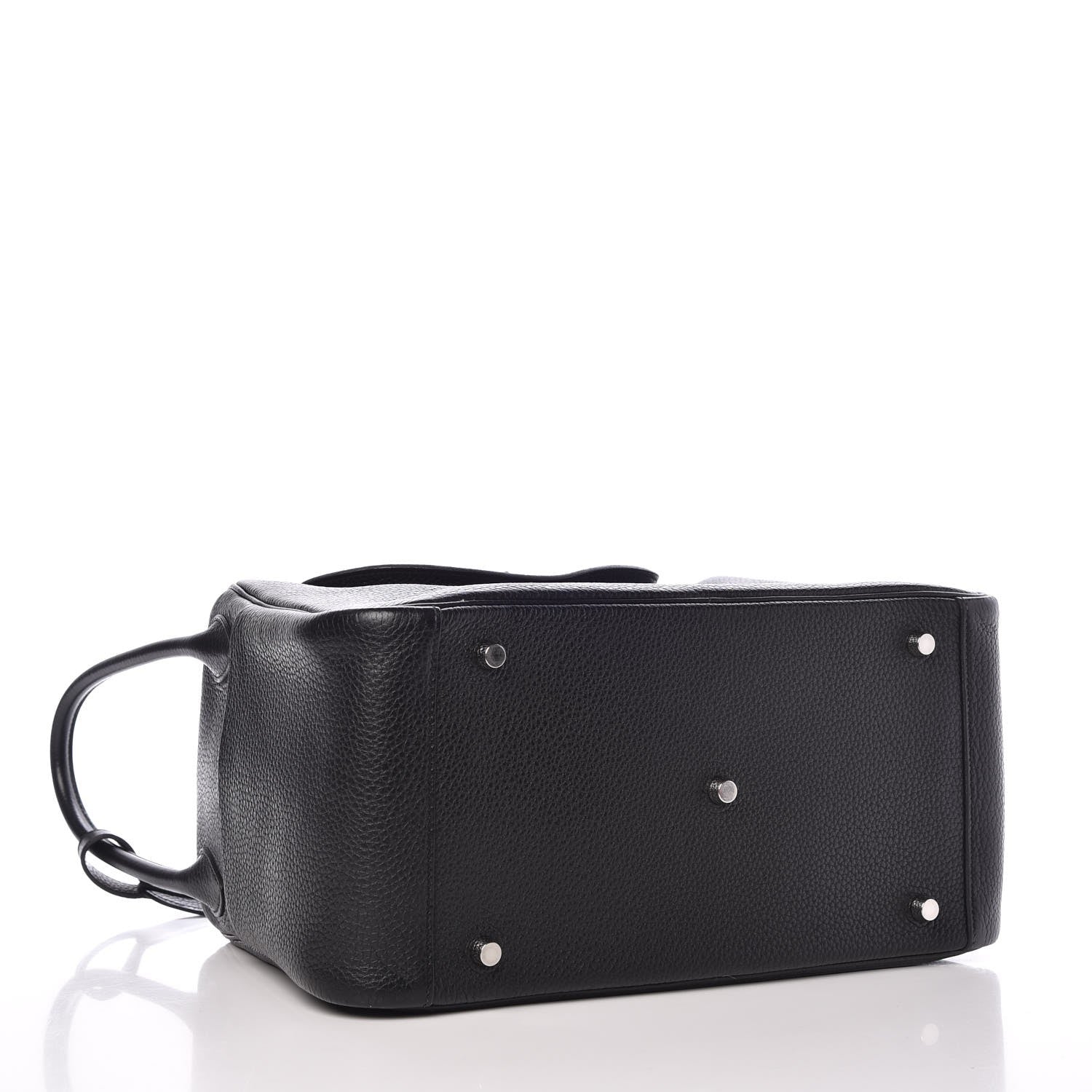 Hermes Taurillon Clemence Lindy 34 Black 4 of 8