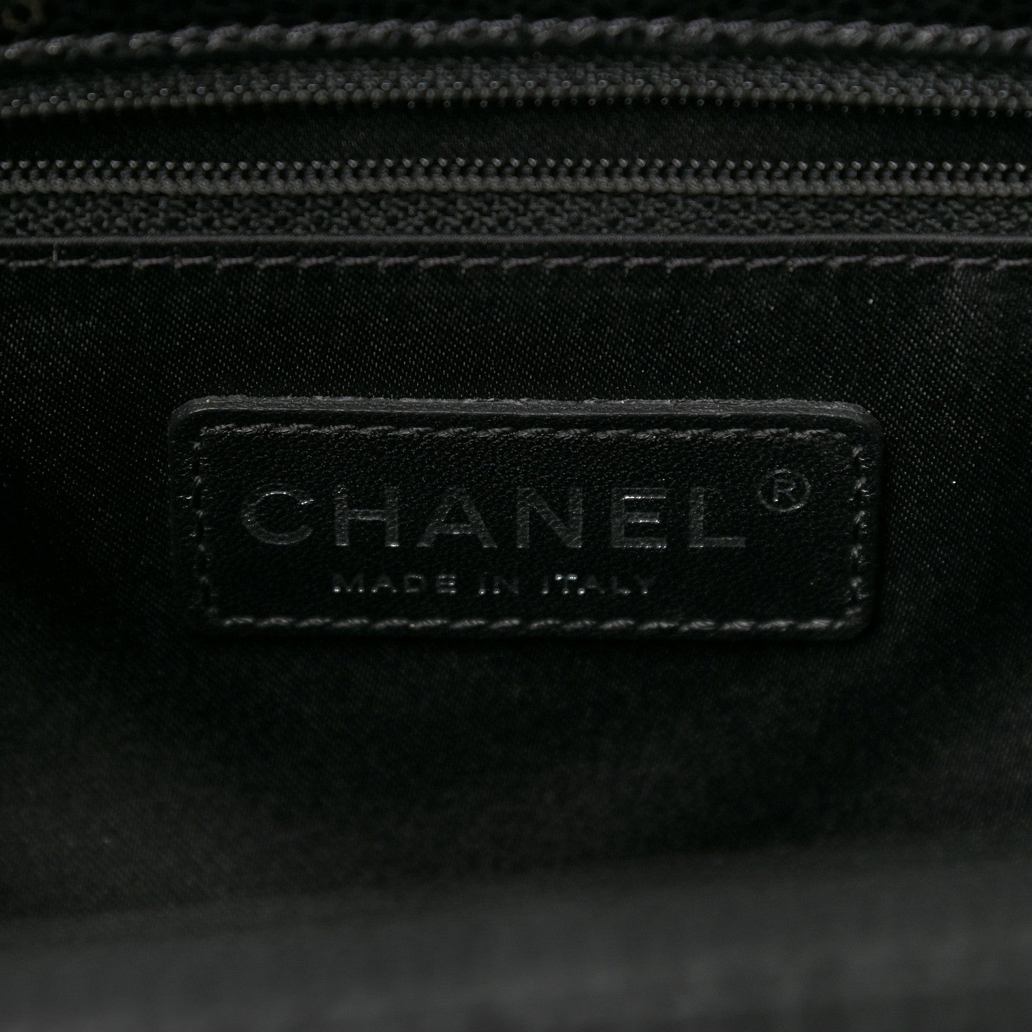 Chanel Caviar Quilted Grand Shopping Tote GST Black 6 of 9