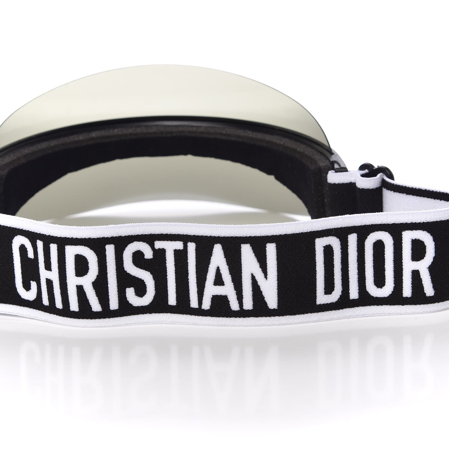 Christian Dior Mirrored DiorClub1 Sun Visor Black 5 of 9