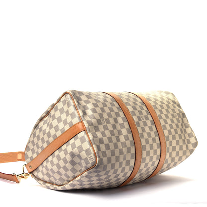 Louis Vuitton Damier Azur Keepall Bandouliere 45 4 of 7