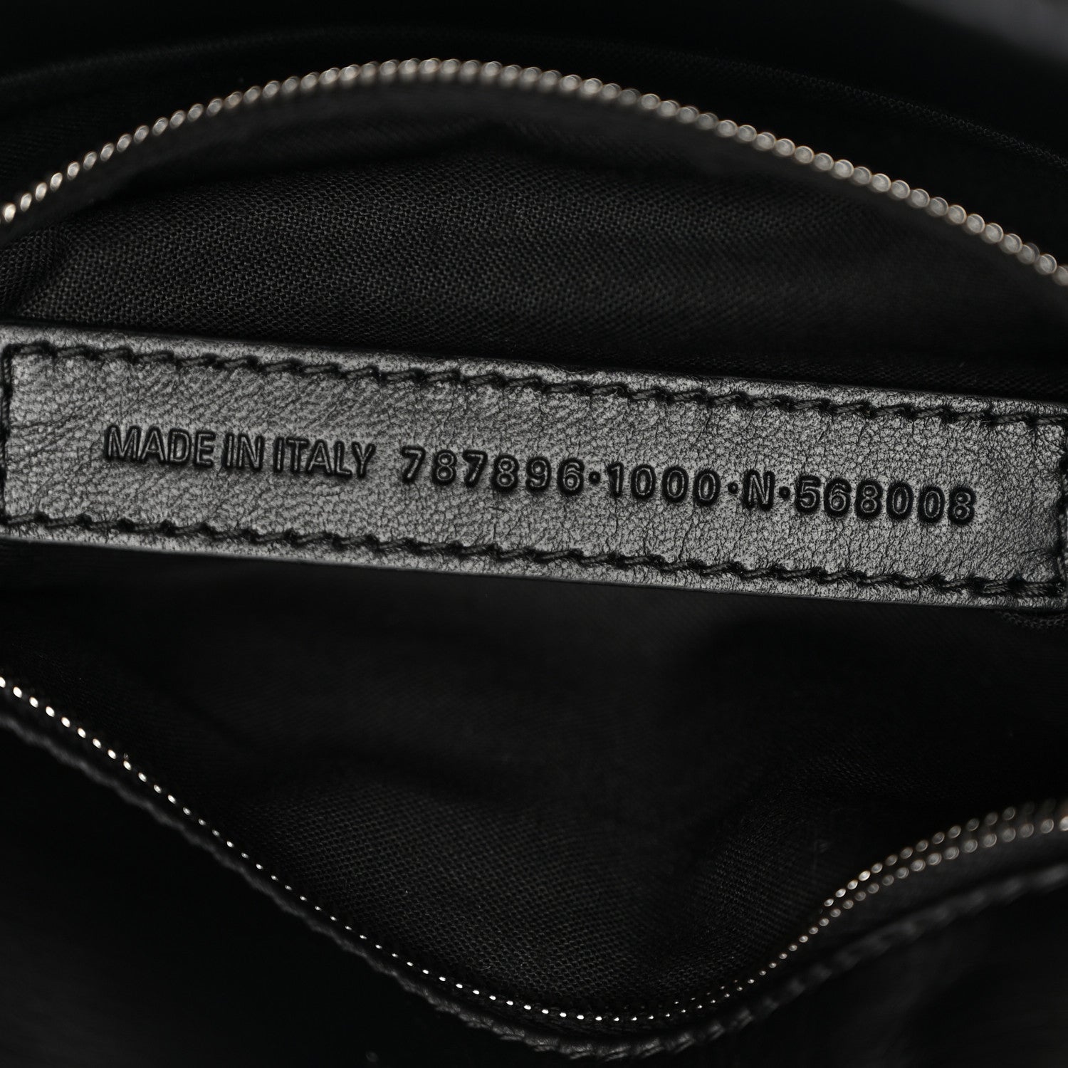 Balenciaga Thin Calfskin Small Monaco Sling Shoulder Bag Black 7 of 10