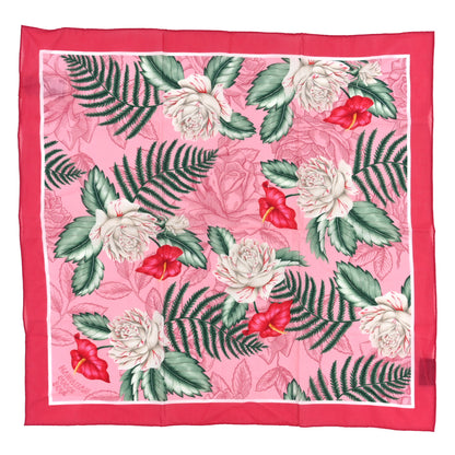Gucci Cotton Voile Lit Dream Square Shawl Roseate 1 of 4