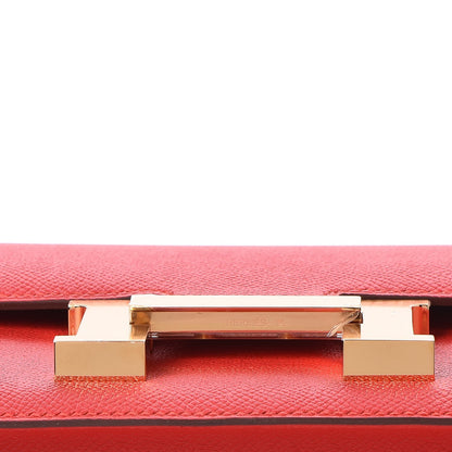 Hermes Epsom Constance 24 Rouge Tomate 14 of 20
