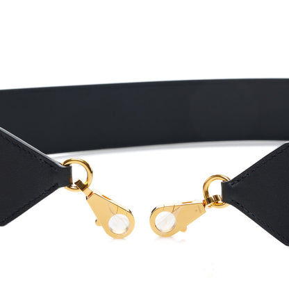 Hermes Swift Epsom Pocket Kelly Shoulder Strap Black 6 of 7