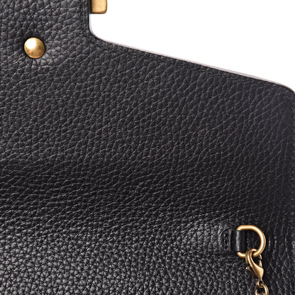 Gucci Calfskin GG Marmont Chain Wallet Black 7 of 11
