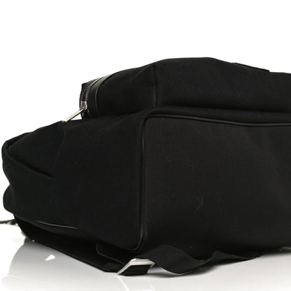 Saint Laurent Canvas SL Playing Cards City Backpack Black 11 of 12