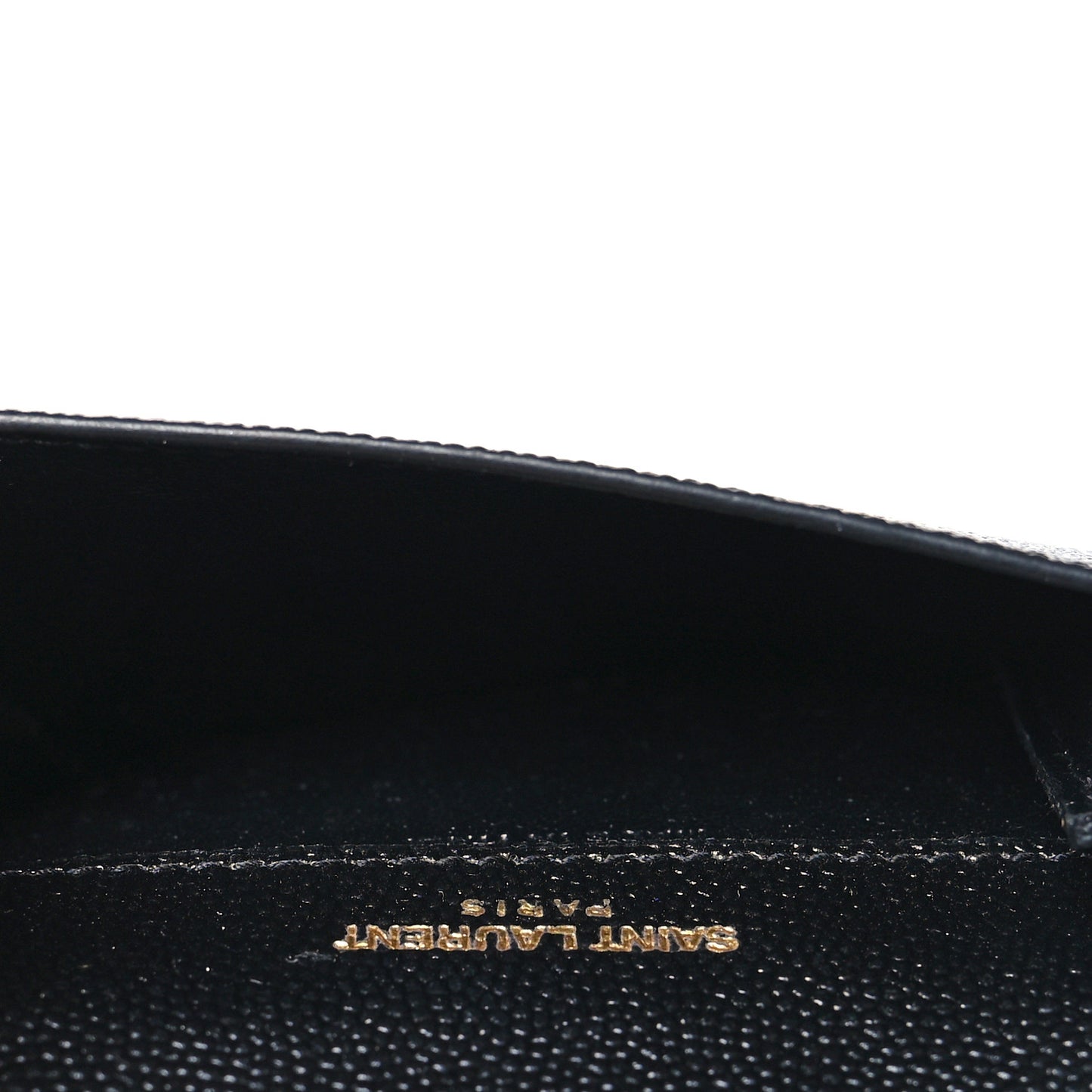 Grain De Poudre Uptown Monogram Card Case Black