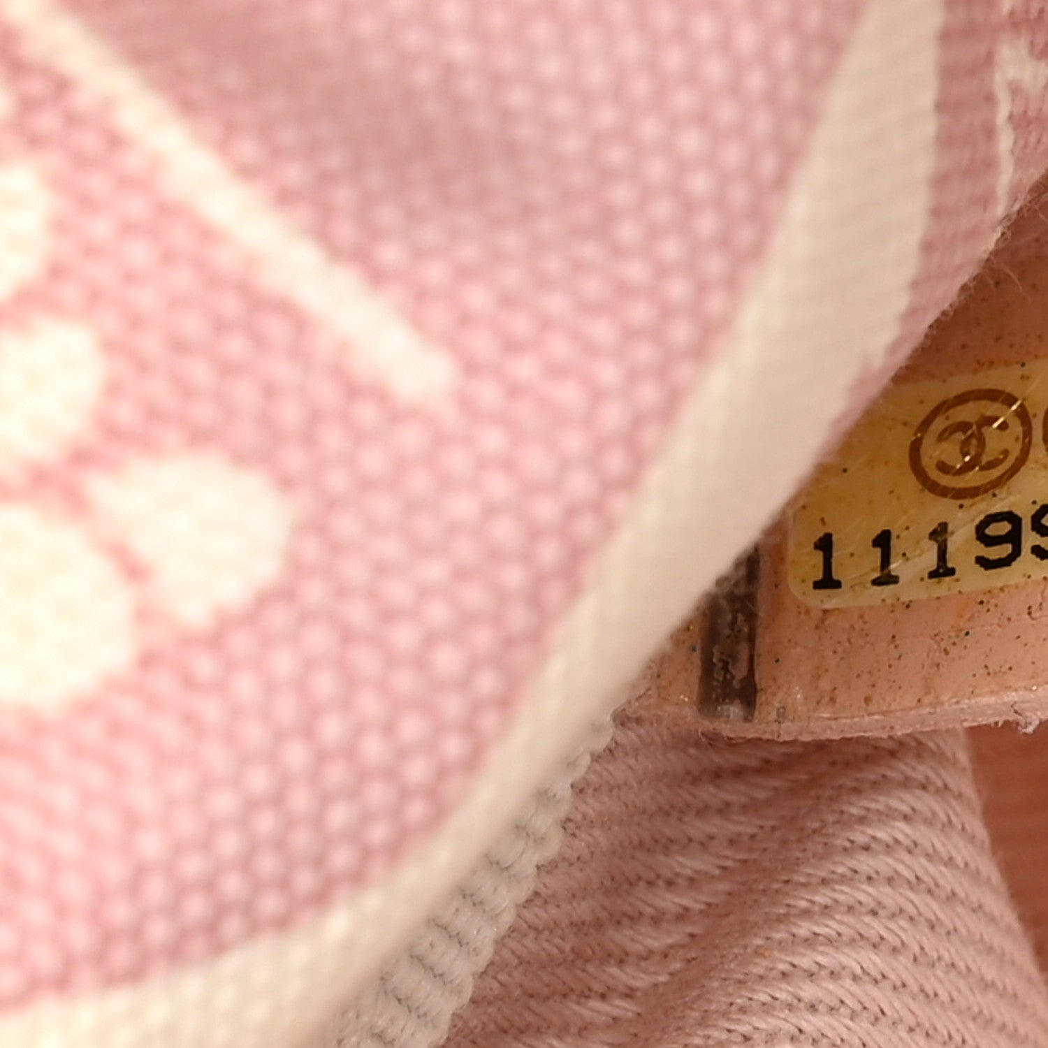 Chanel Canvas Baby Animals Clutch Pink 7 of 8