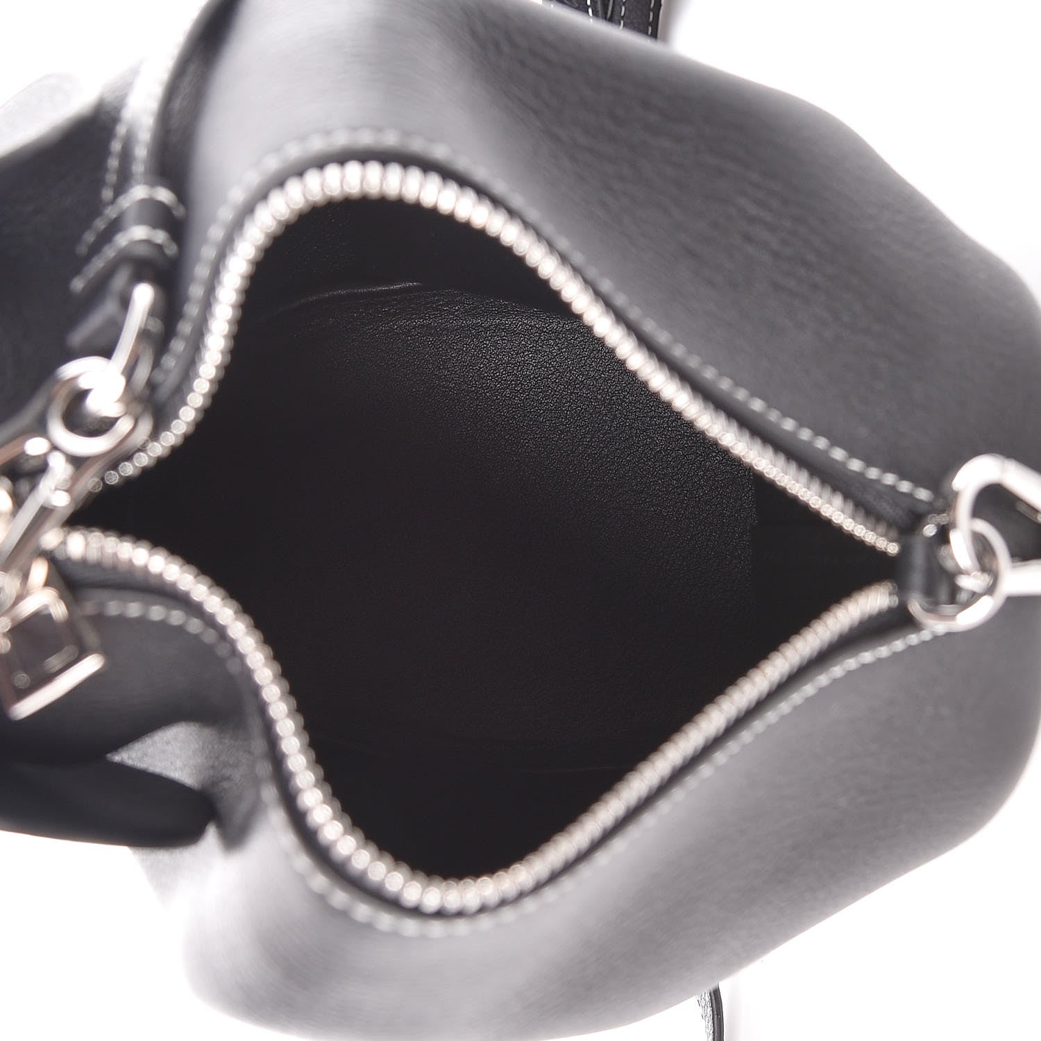 Loewe Calfskin Mini Elephant Crossbody Bag Black 5 of 9