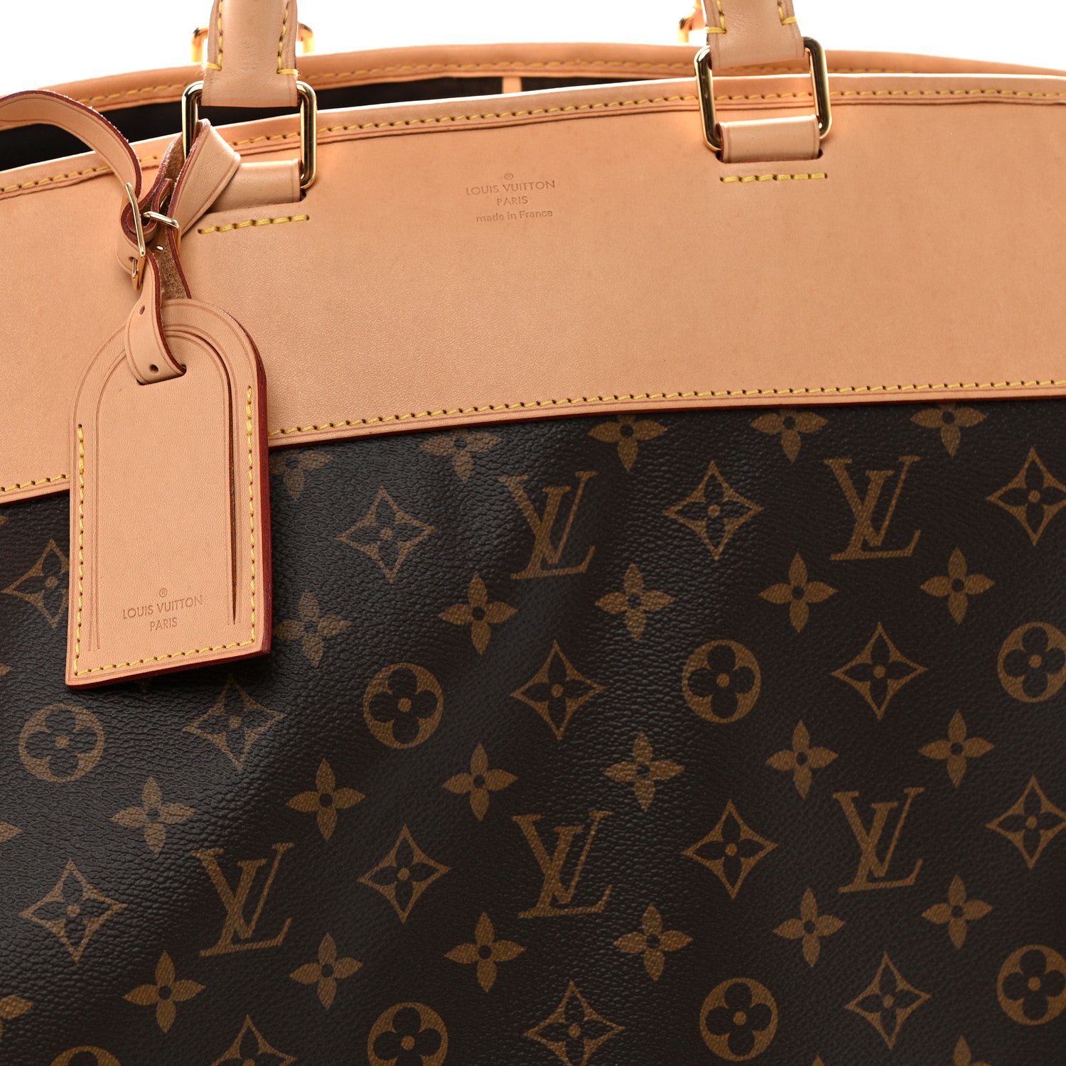 Louis Vuitton Monogram Garment Cover 2 Hangers 8 of 11