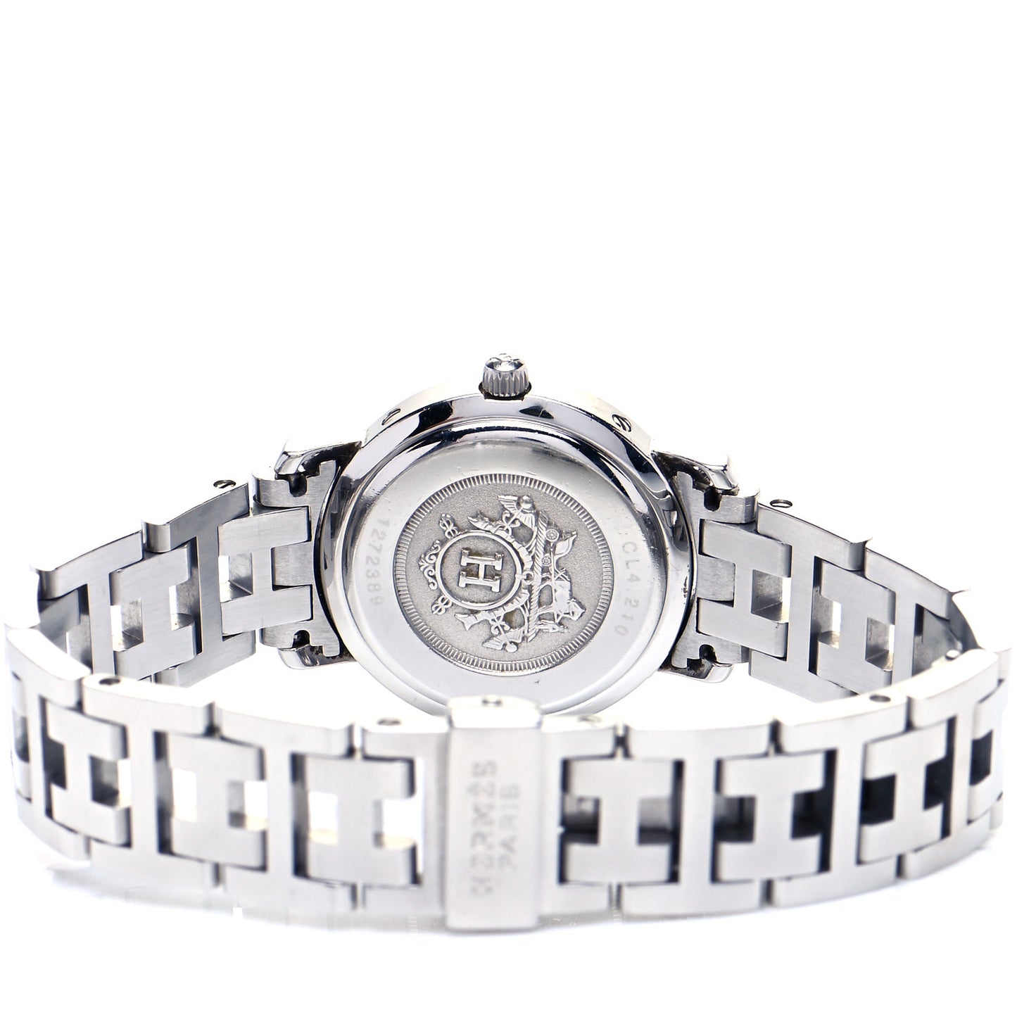 Stainless Steel 24mm Clipper Quartz Watch Pink