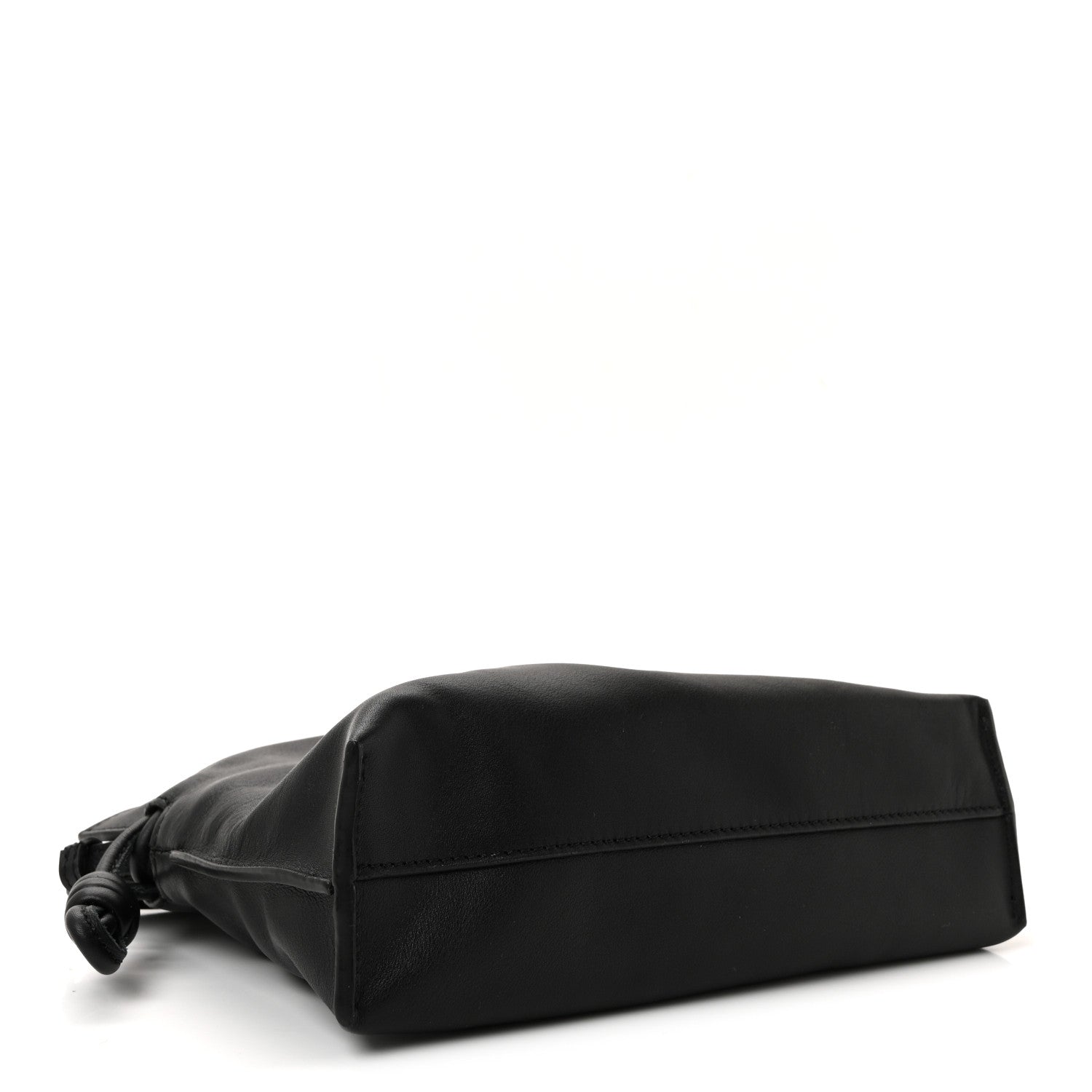 Loewe Calfskin Mini Flamenco Knot Clutch Black 4 of 9
