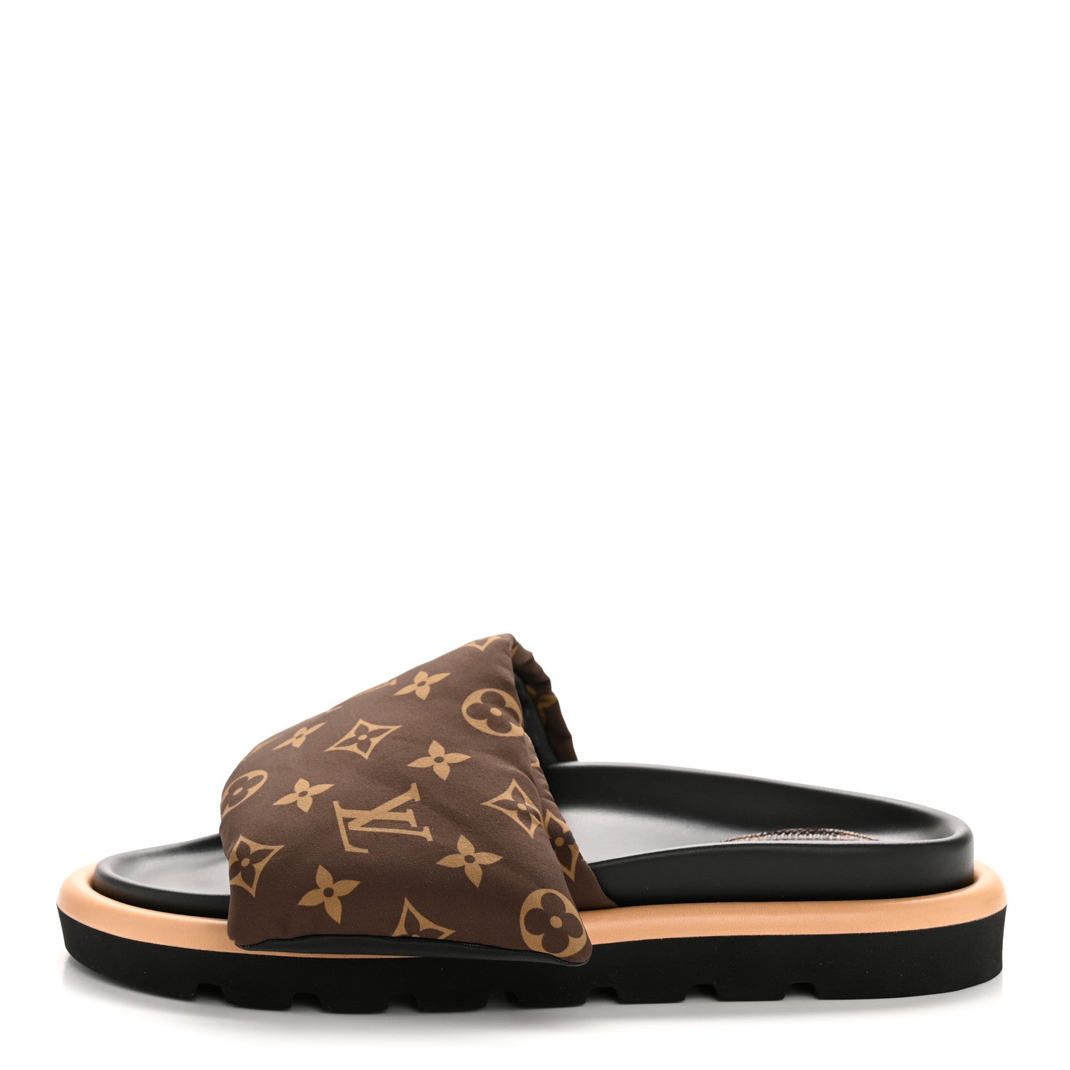 Louis Vuitton Nylon Monogram Pool Pillow Comfort Mule 40 Cacao Brown 1 of 10