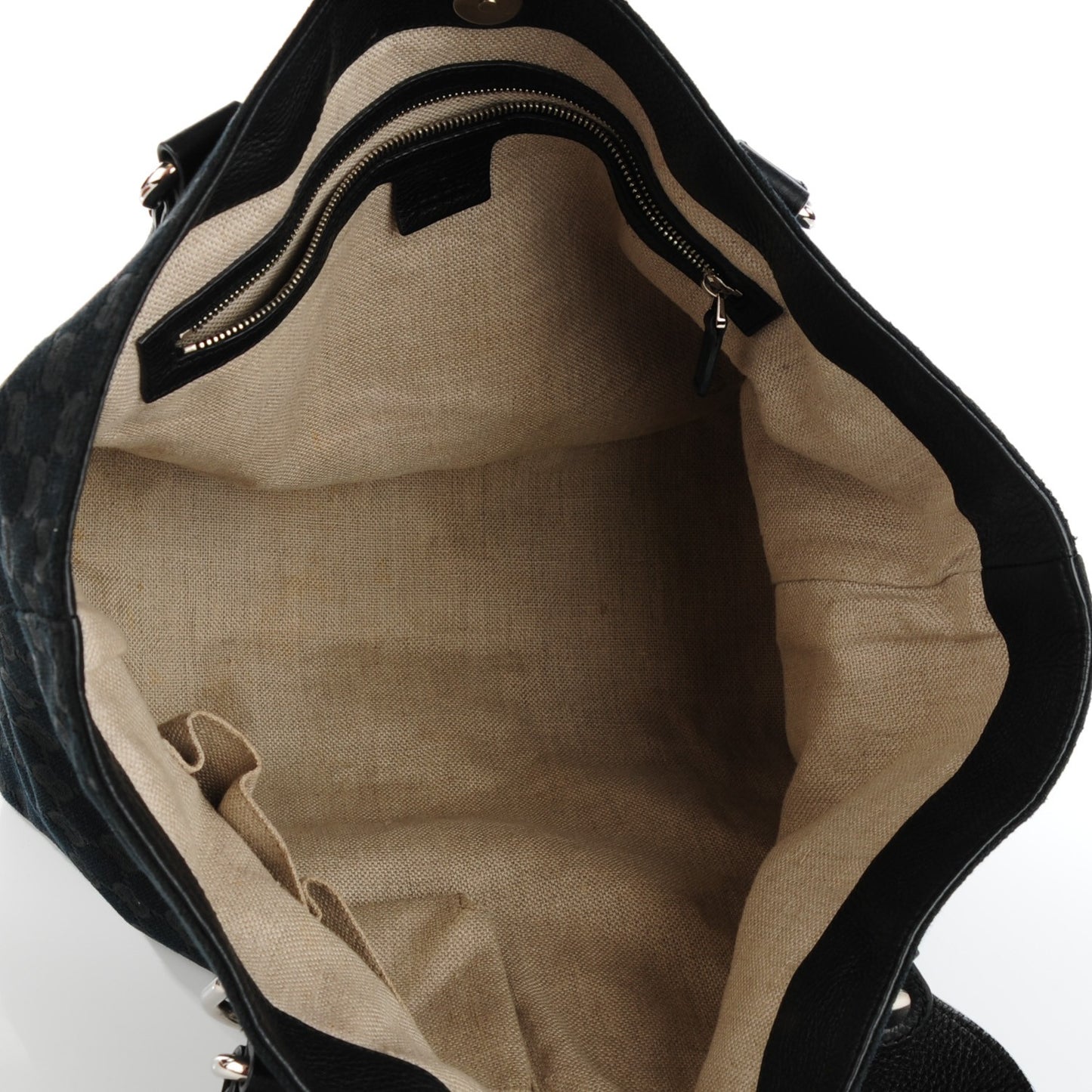 Monogram Medium Icon Bit Tote Black