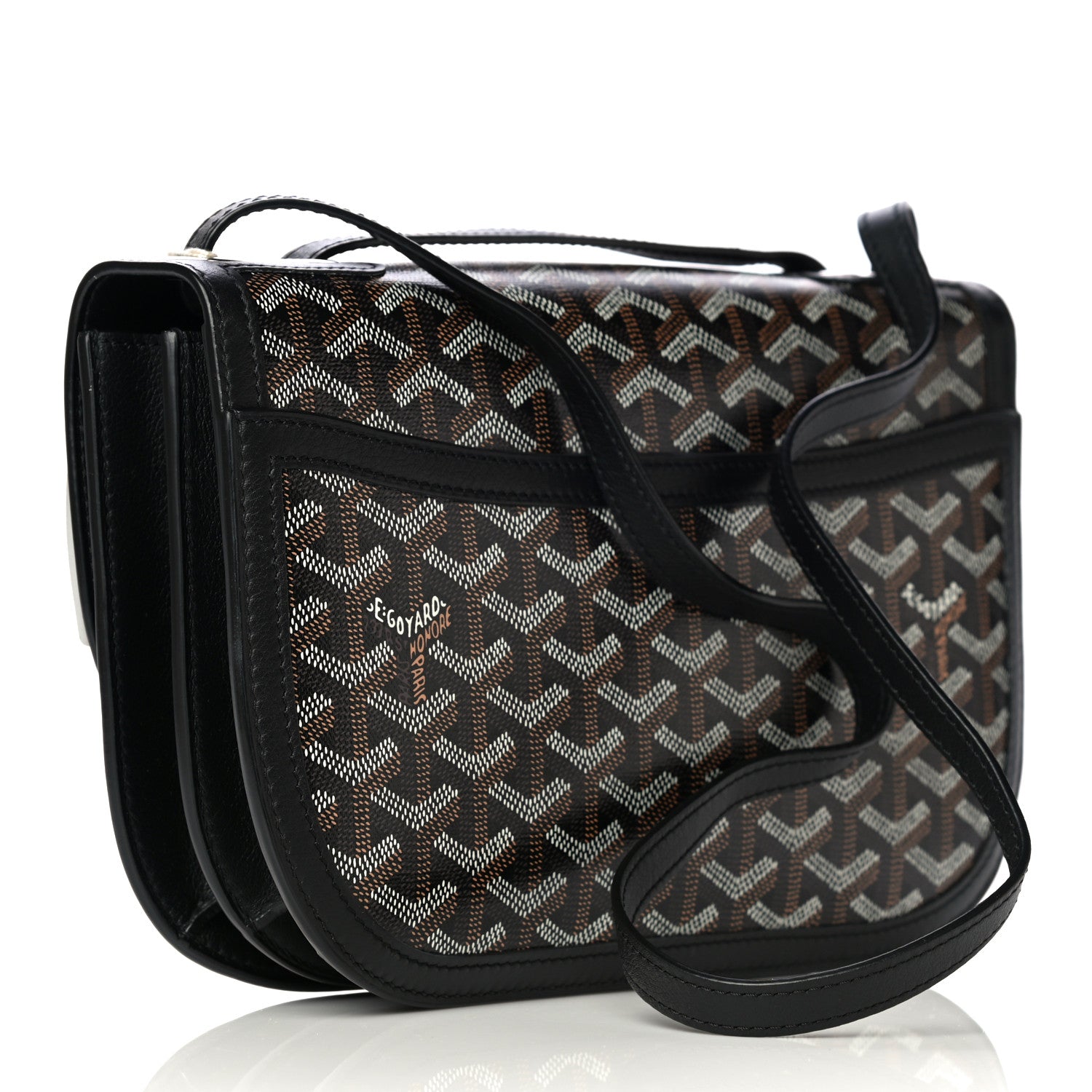 Goyard Goyardine 233 PM Shoulder Bag Black 3 of 14