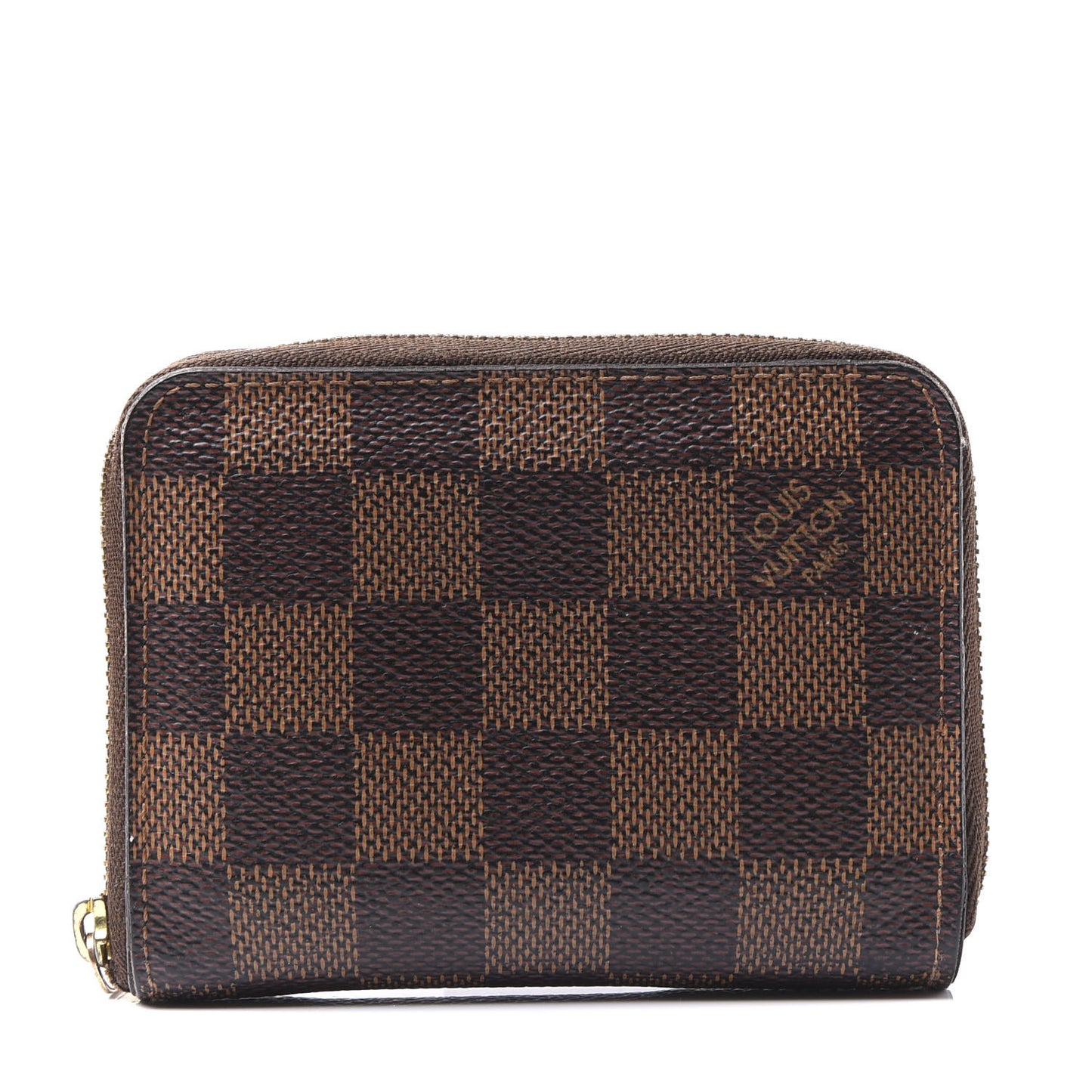 Damier Ebene Zippy Coin Purse