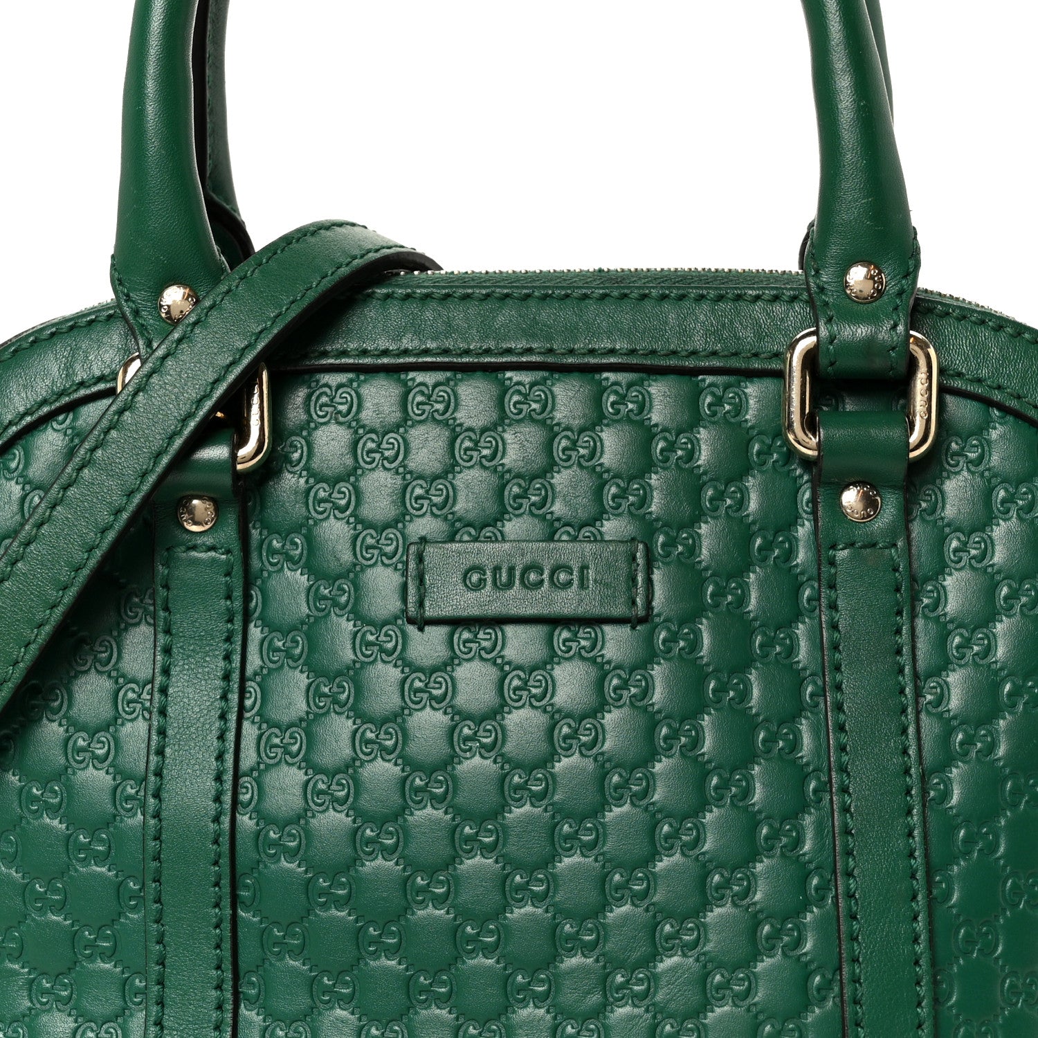 Gucci Soft Microguccissima Mini Dome Bag Emerald 9 of 12