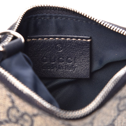 Gucci GG Supreme Monogram Key Case Beige Blue 6 of 7