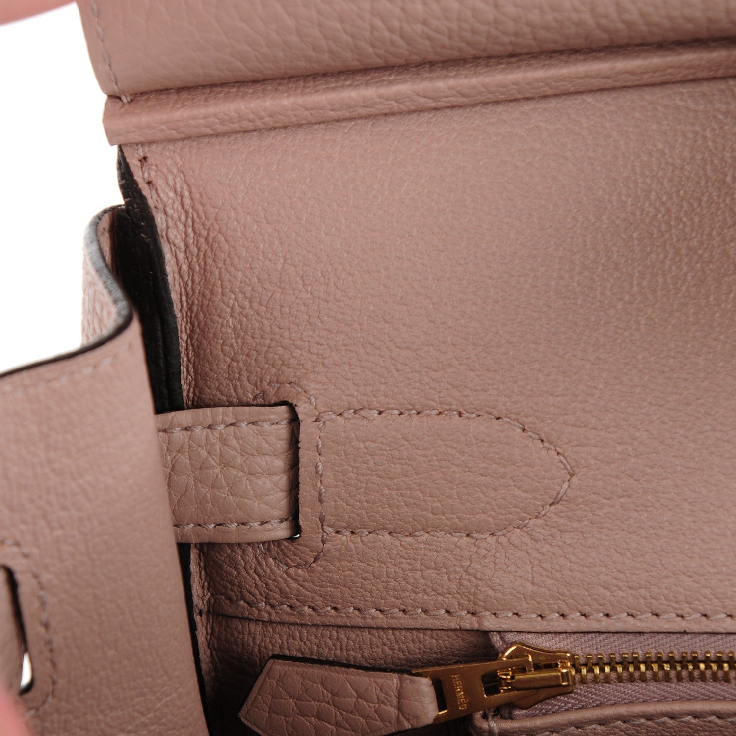 Hermes Taurillon Clemence Birkin 30 Glycine 15 of 23