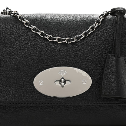 Mulberry Glossy Goatskin Small Lily Flap Black 8 of 11