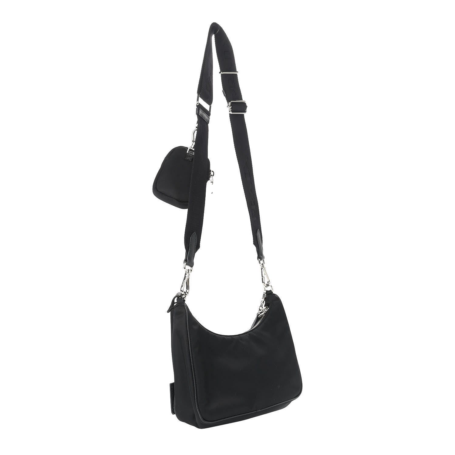Prada Nylon Re-Edition 2005 Shoulder Bag Black 3 of 10