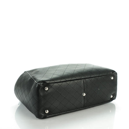 Chanel Grained Calfskin CC Pocket Tote Black 4 of 7
