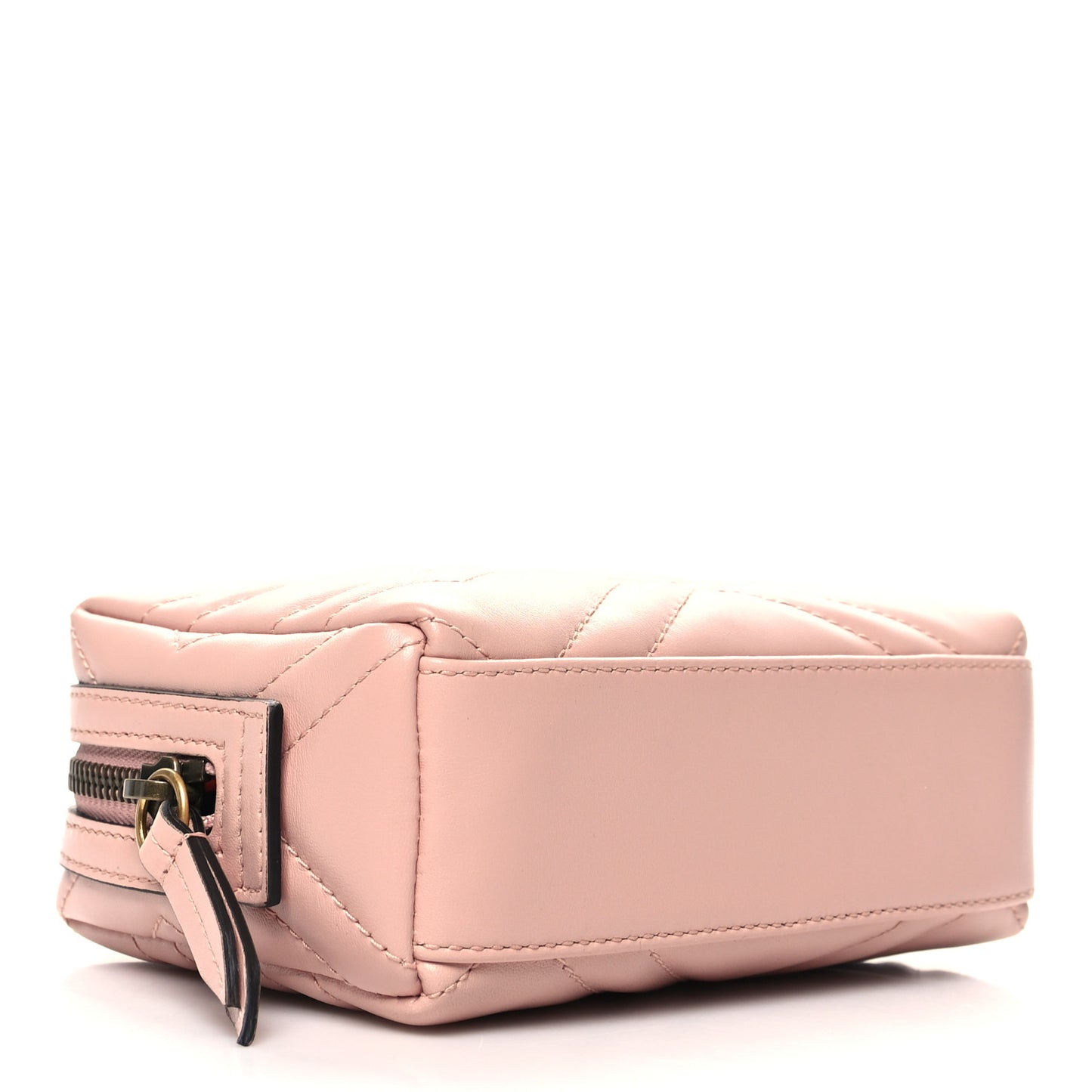 Calfskin Matelasse GG Marmont Cosmetic Case Perfect Pink