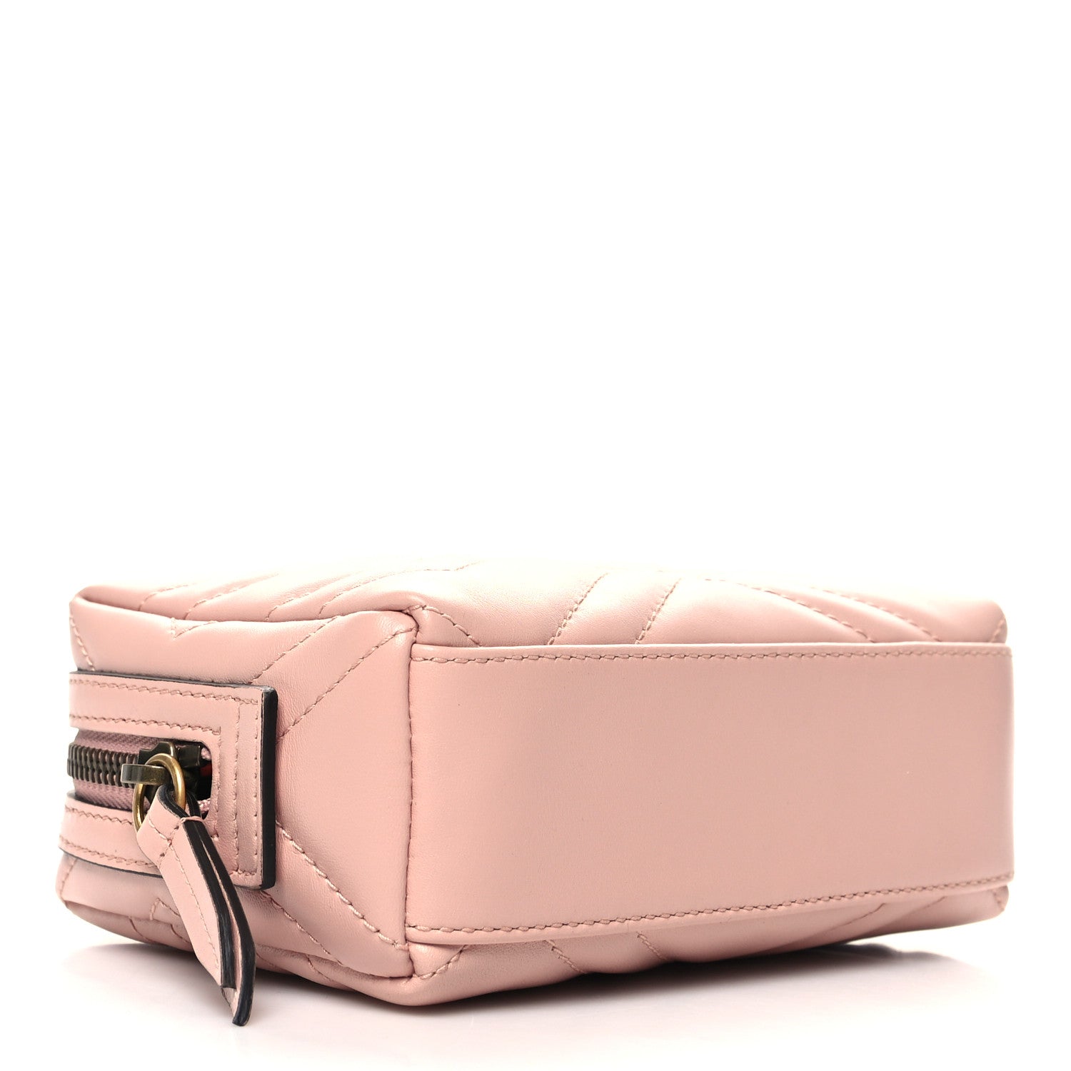 Gucci Calfskin Matelasse GG Marmont Cosmetic Case Perfect Pink 4 of 11