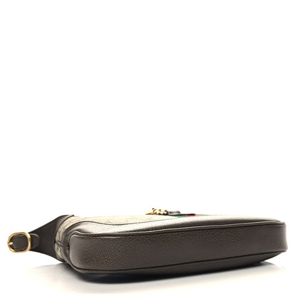 Gucci X BALENCIAGA BB Supreme Monogram Calfskin Web Small Jackie 1961 Hobo Beige Ebony 4 of 11
