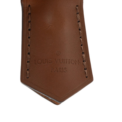 Louis Vuitton Calfskin Clochette Key Bell Holder Dark Brown 3 of 4