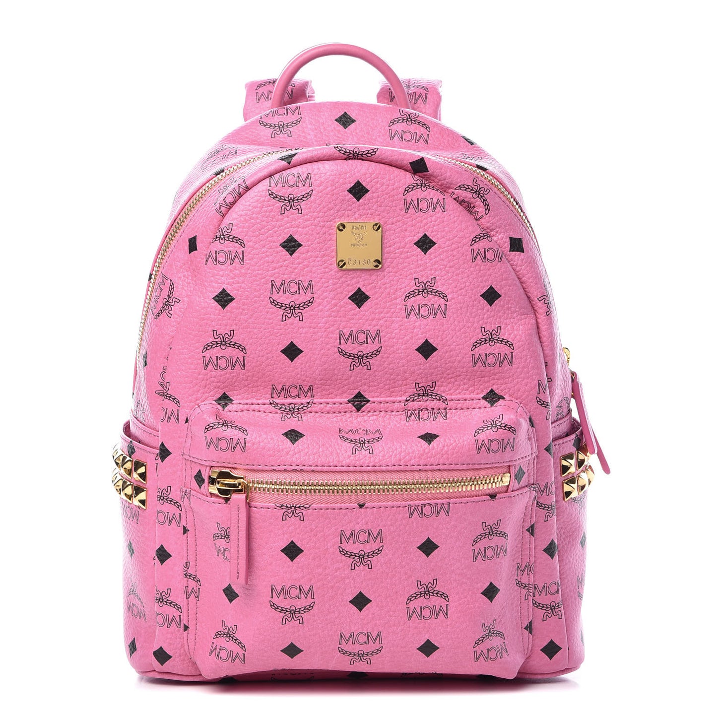 Visetos Small Side Stud Stark Backpack Pink