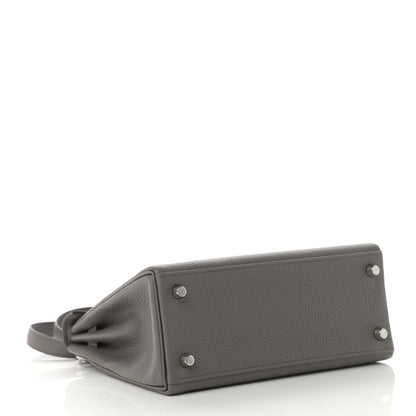 Hermes Togo Kelly Retourne 25 Etain 4 of 12
