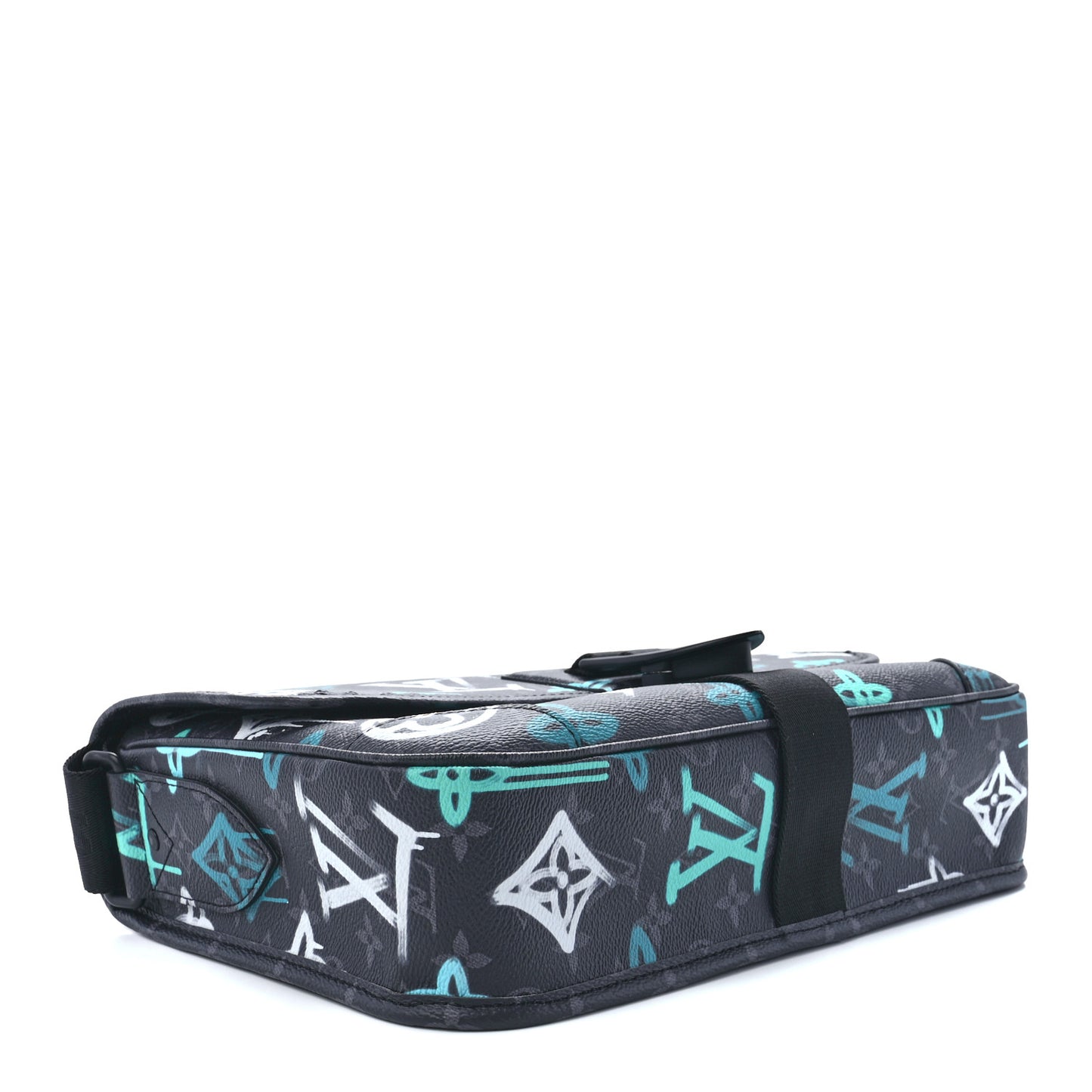 Monogram Eclipse LV Graffiti Archy Messenger MM Green Lights