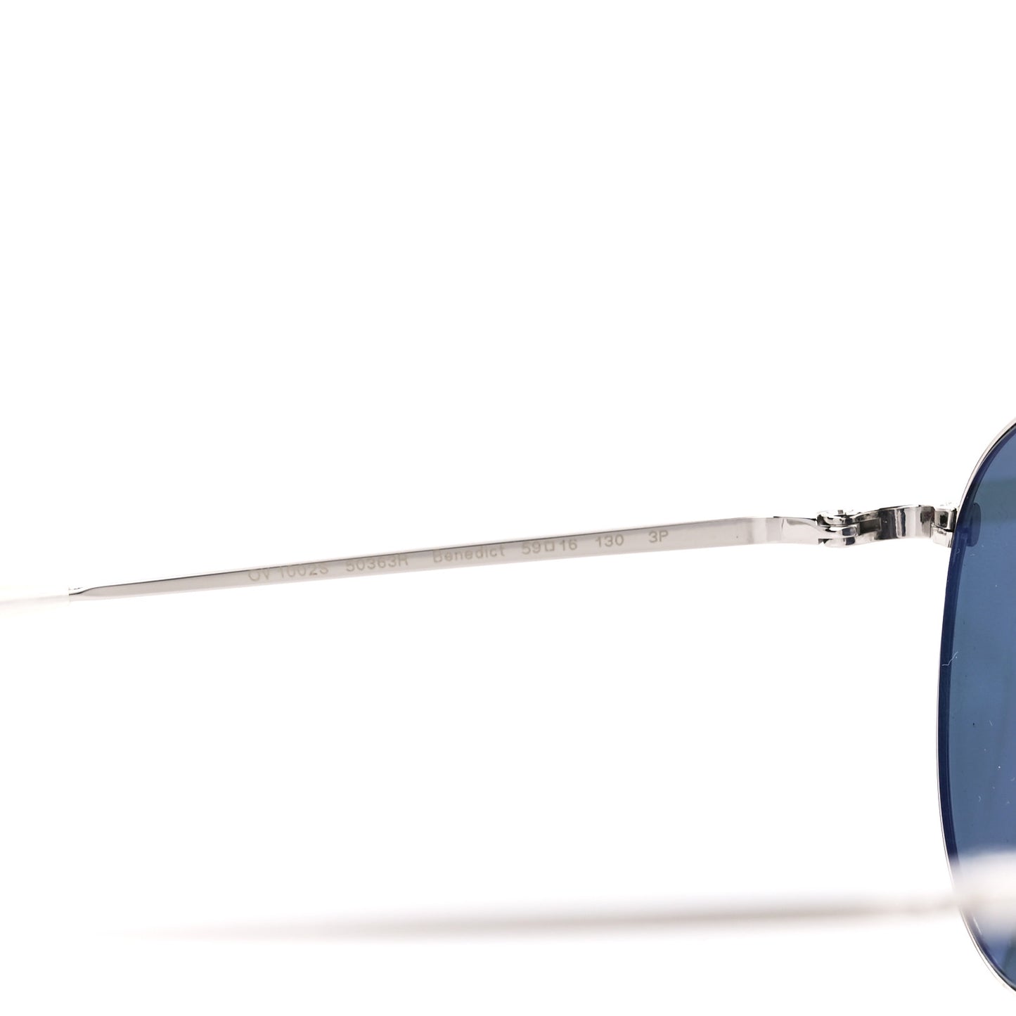Benedict Aviator Sunglasses Silver