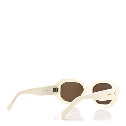 Celine Acetate Sunglasses CL40255I Ivory 4 of 7