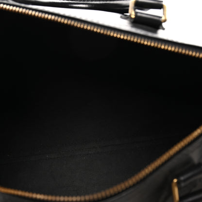 Louis Vuitton Epi Speedy 30 Black 5 of 10