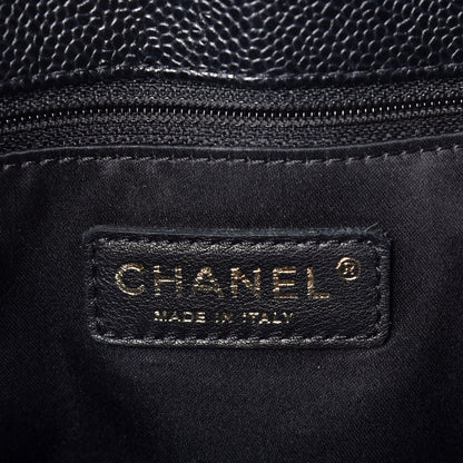 Chanel Caviar Quilted Grand Shopping Tote GST Black 6 of 10