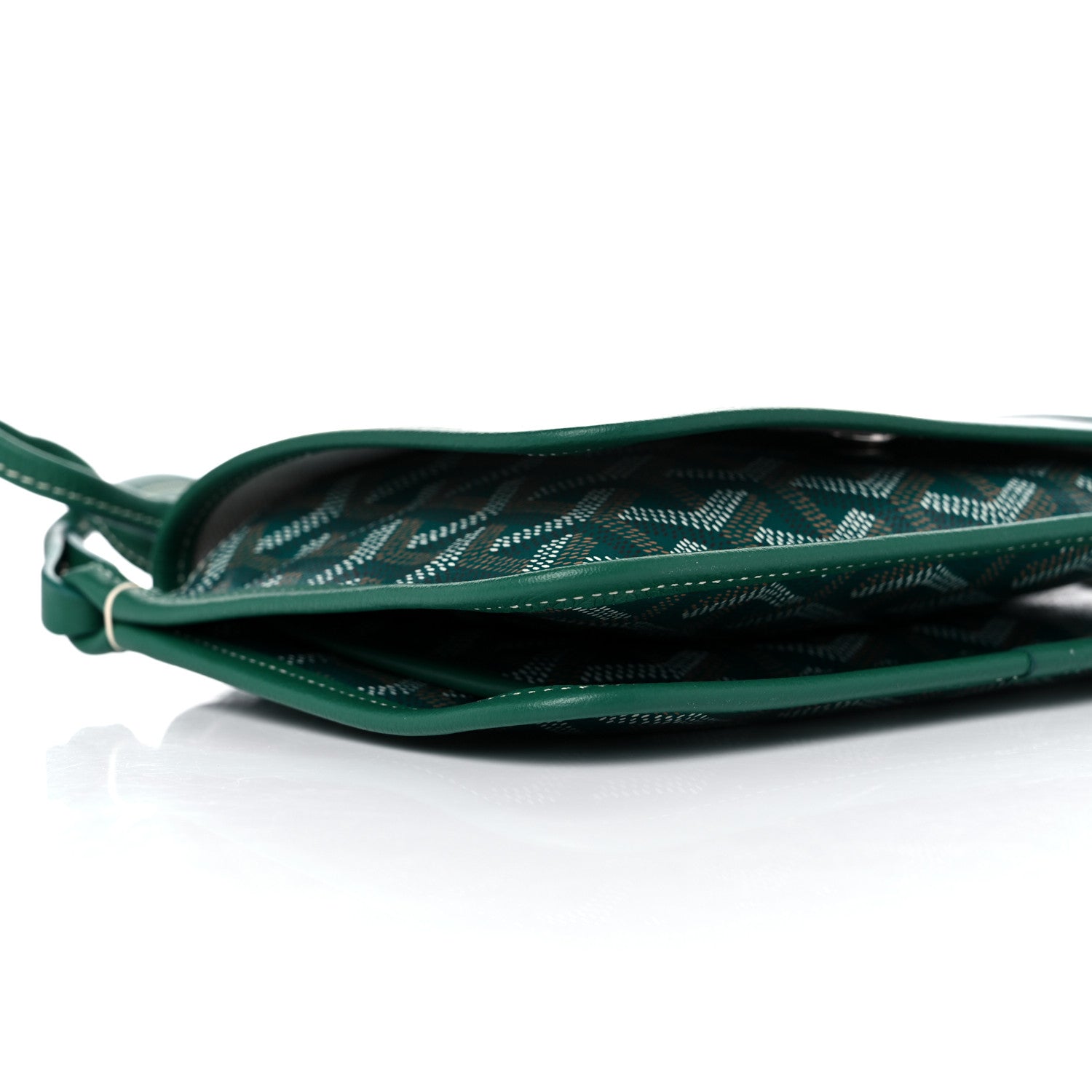 Goyard Goyardine Plumet Wallet Clutch Green 7 of 8
