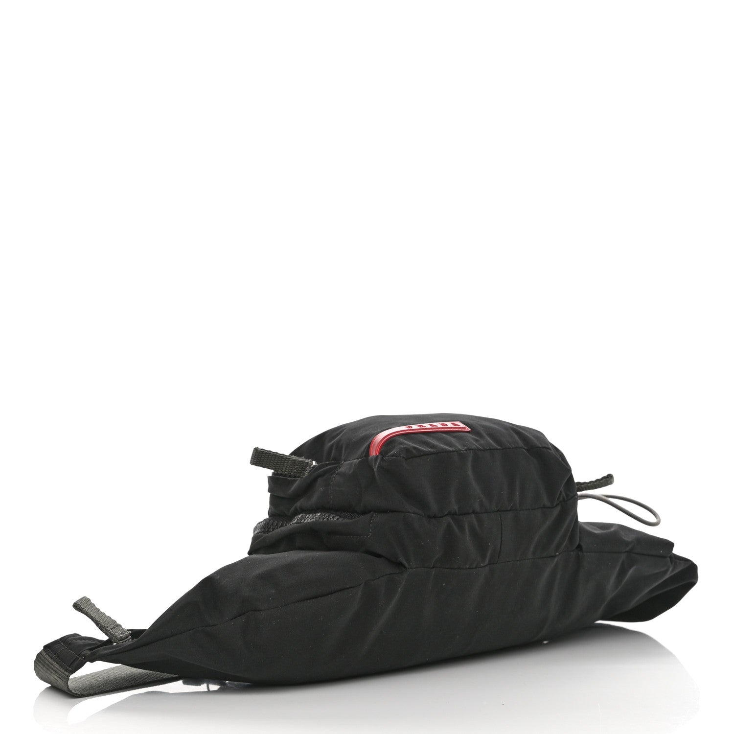 Prada Tessuto Nylon Belt Bag Black 3 of 16