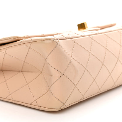 Chanel Aged Calfskin Quilted 2.55 Reissue 225 Flap Beige 9 of 10