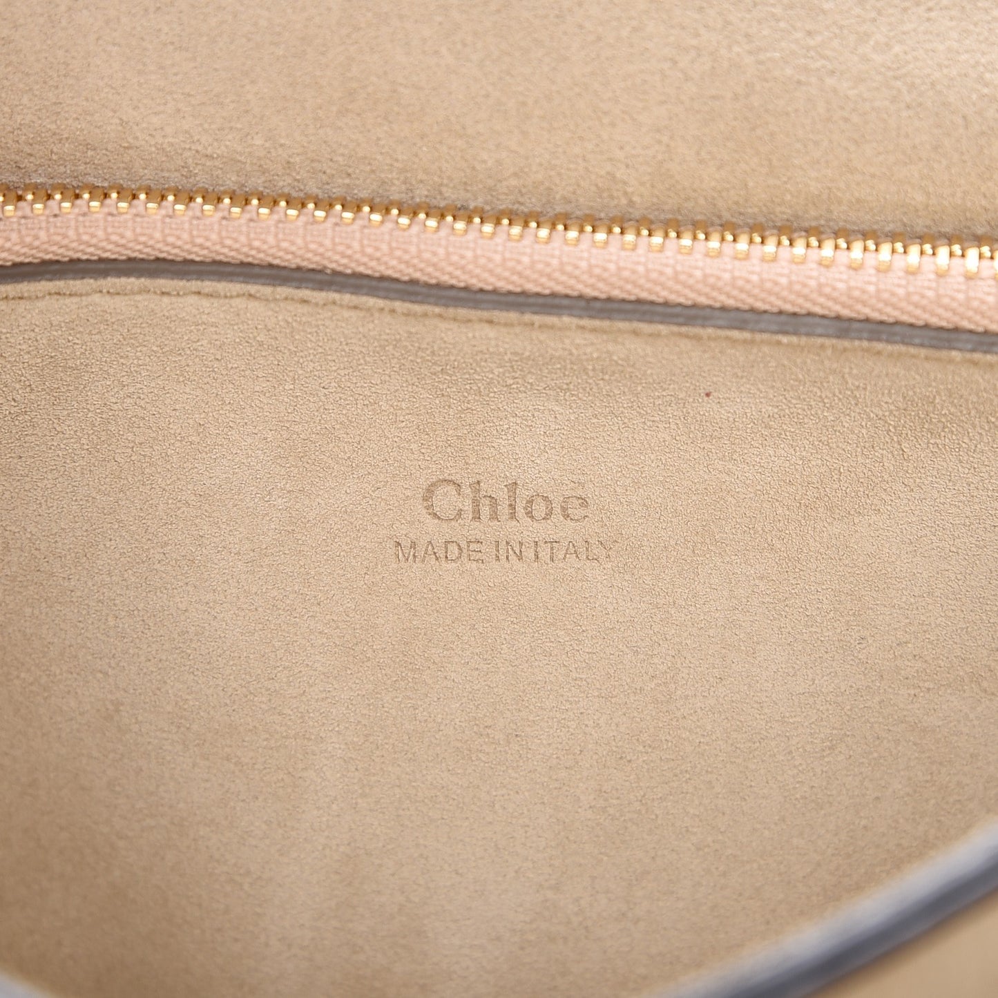 Calfskin Suede Medium Faye Shoulder Bag Motty Grey