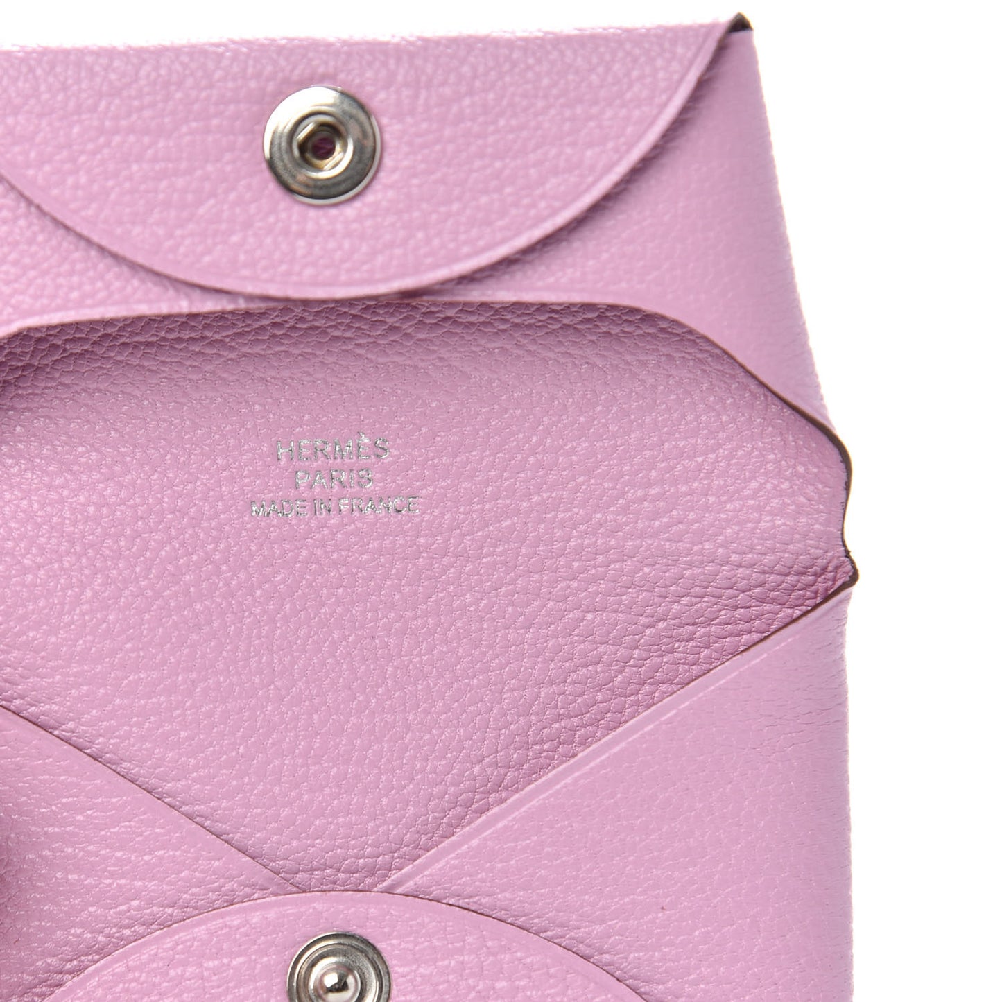 Chevre Mysore Bastia Coin Purse Mauve Sylvestre