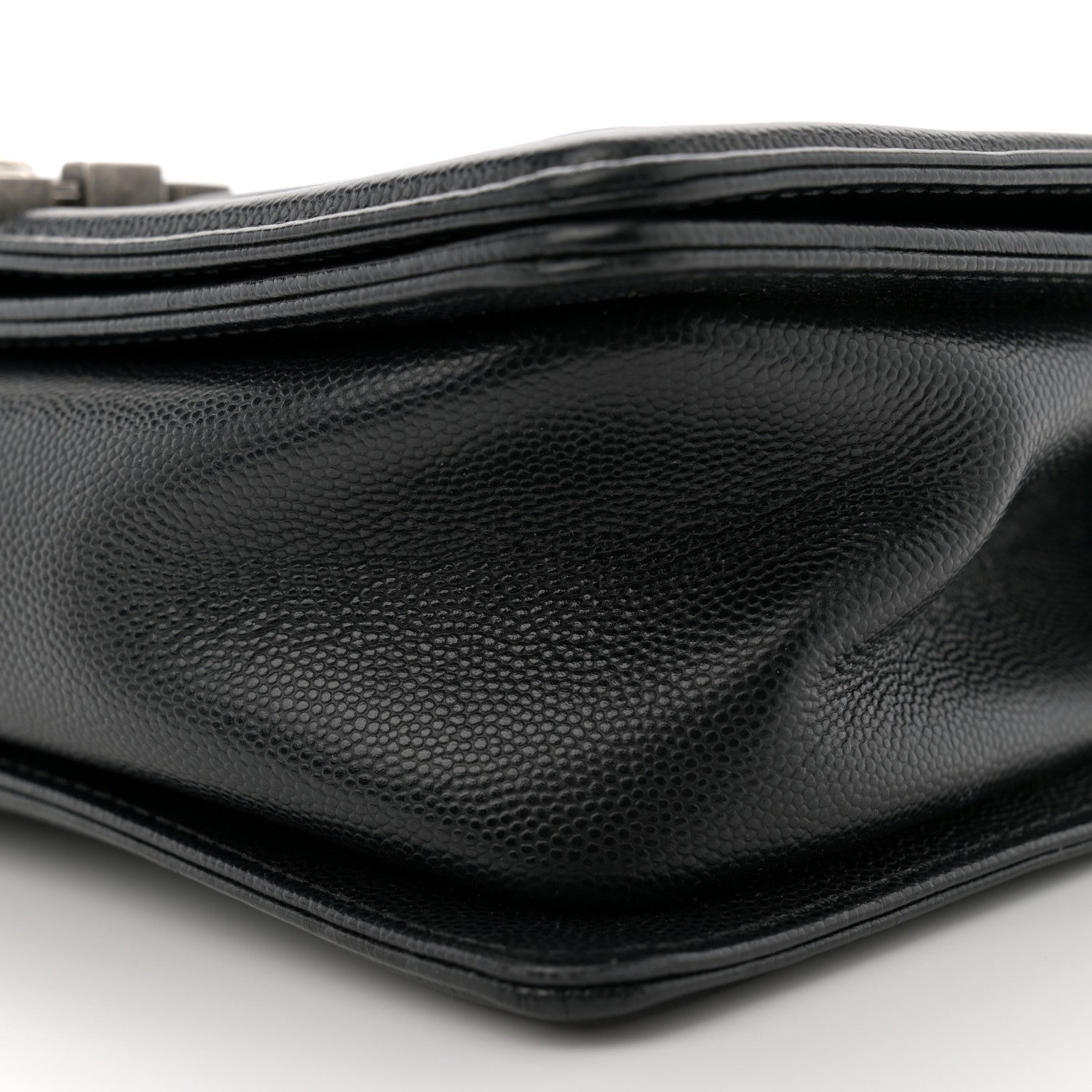 Chanel Caviar Quilted Medium Boy Flap Black 10 of 10