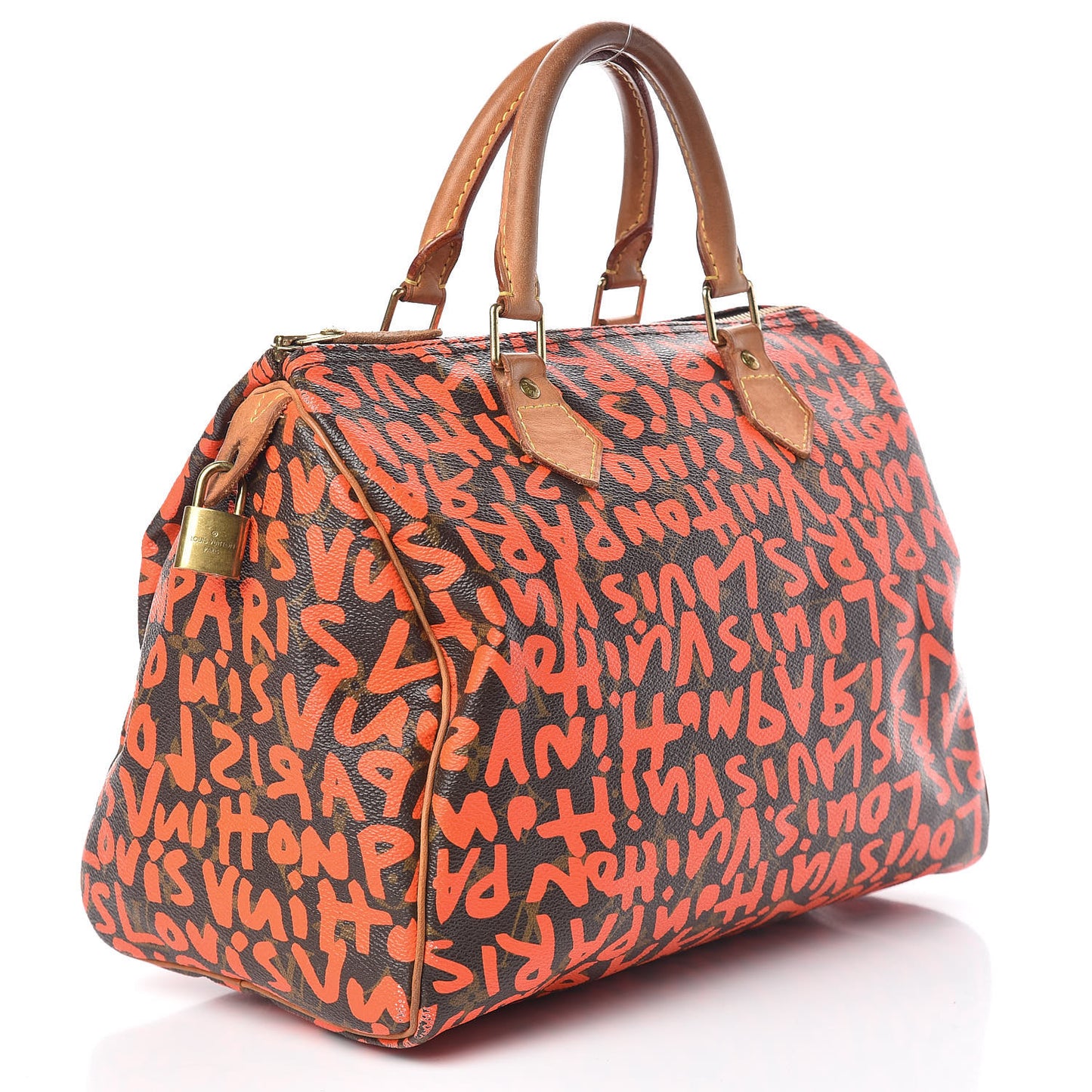 Monogram Graffiti Speedy 30 Orange
