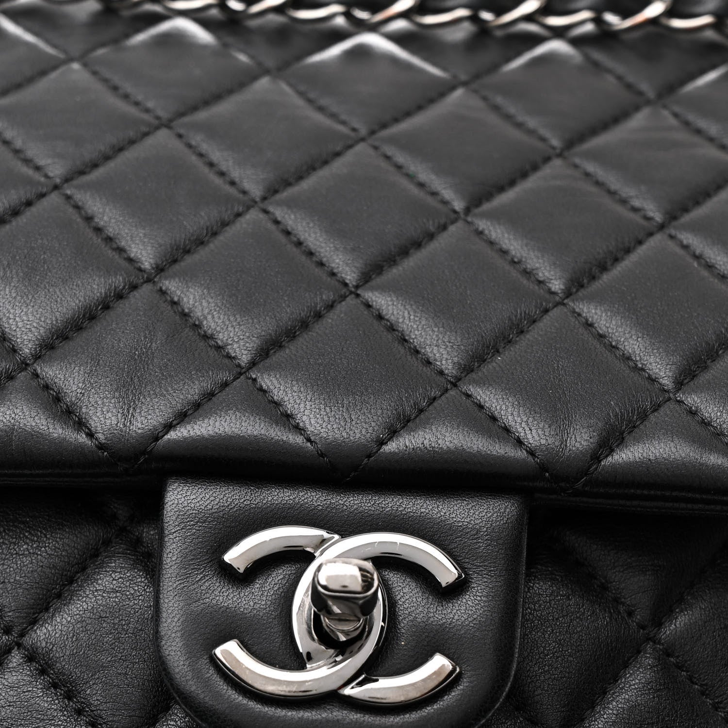 Chanel Lambskin Quilted Large Urban Spirit Backpack Black 8 of 10