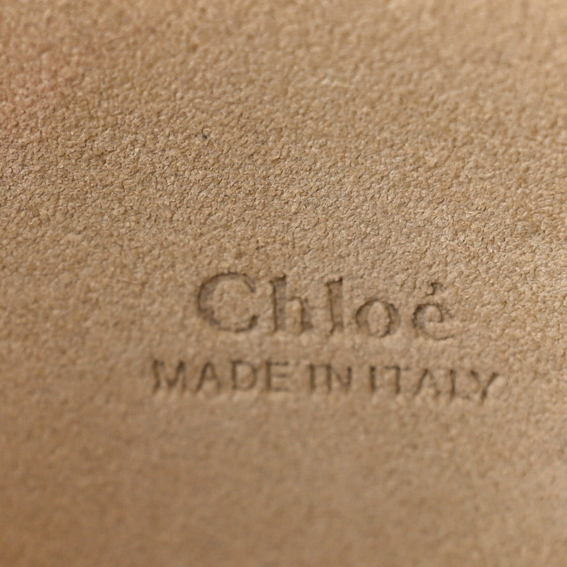 Chloe Calfskin Suede Medium Faye Shoulder Bag Carbon Brown 6 of 11