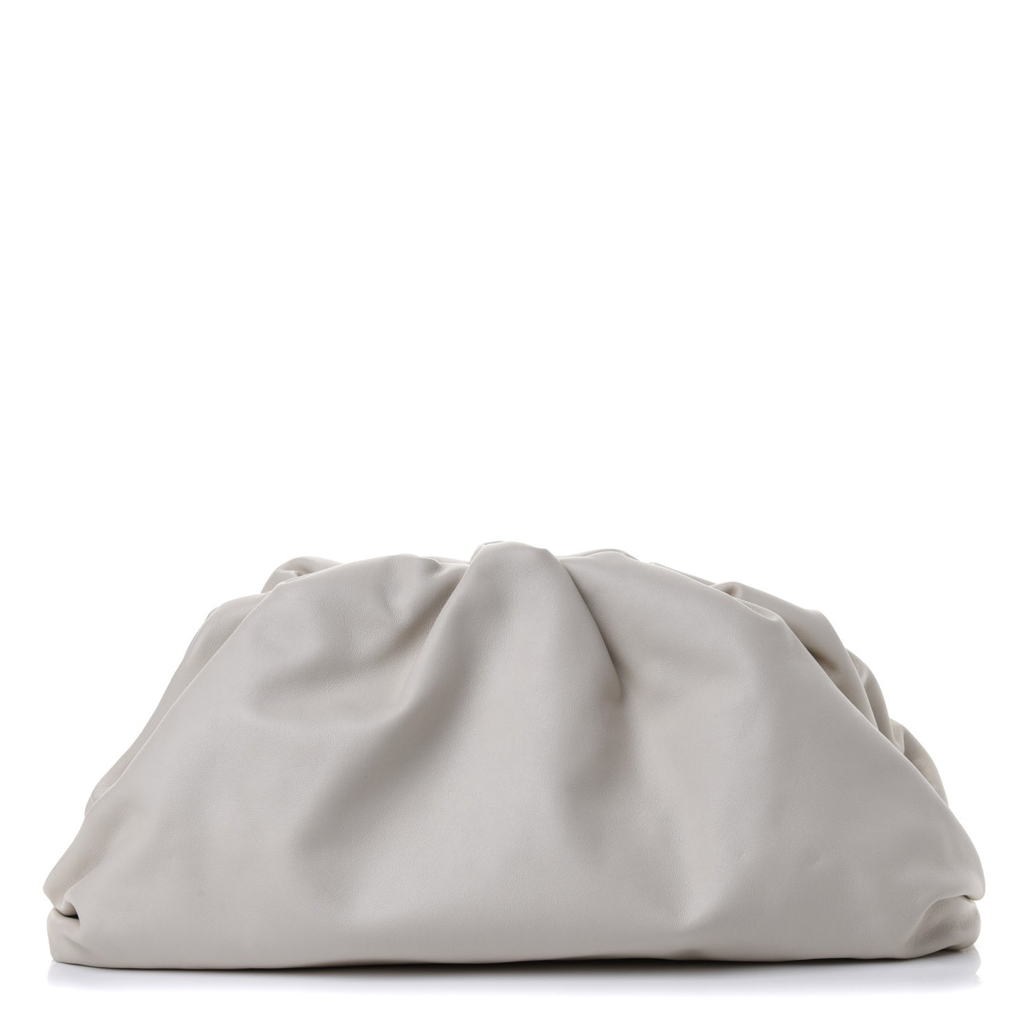 Smooth Butter Calf The Pouch Oversized Clutch Mist