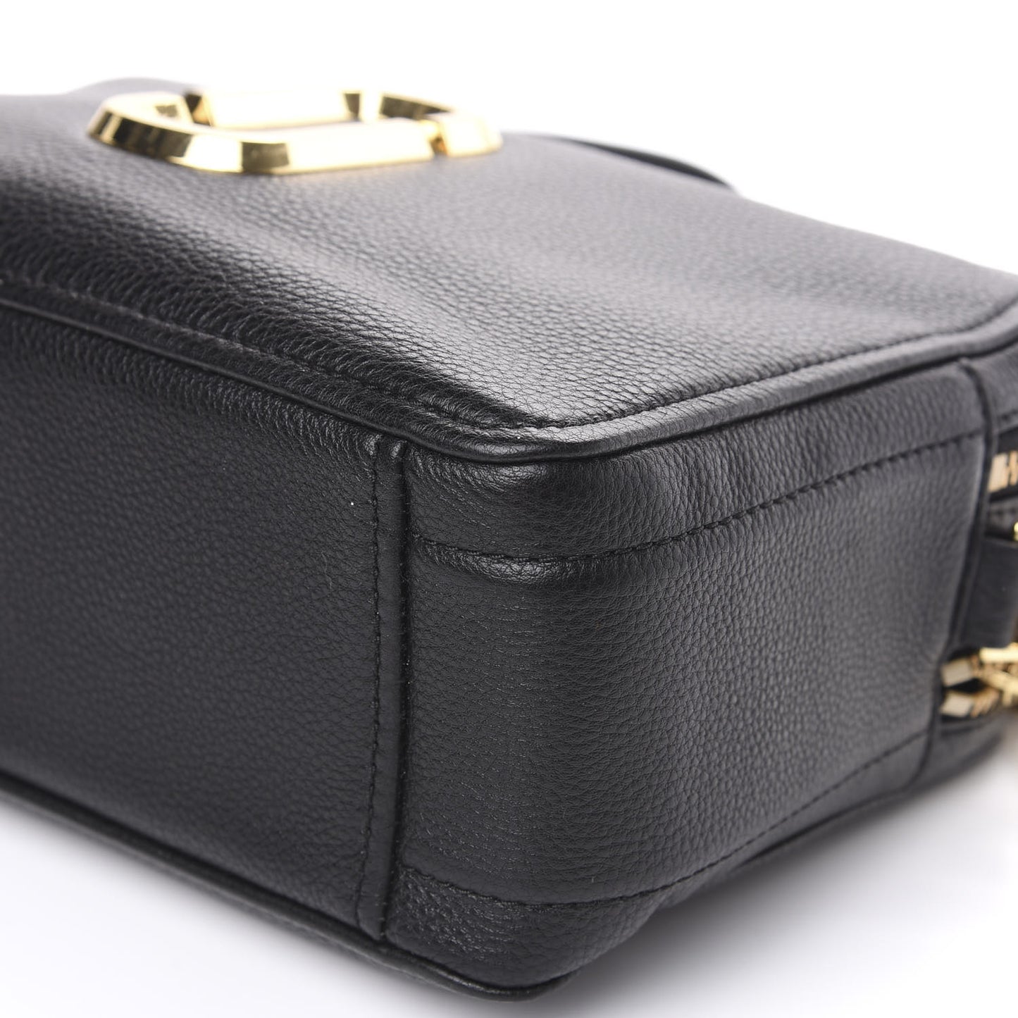 Supple Natural Grain Calfskin The Softshot 27 Bag Black