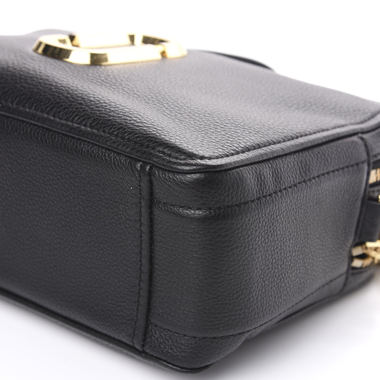 Marc Jacobs Supple Natural Grain Calfskin The Softshot 27 Bag Black 8 of 9